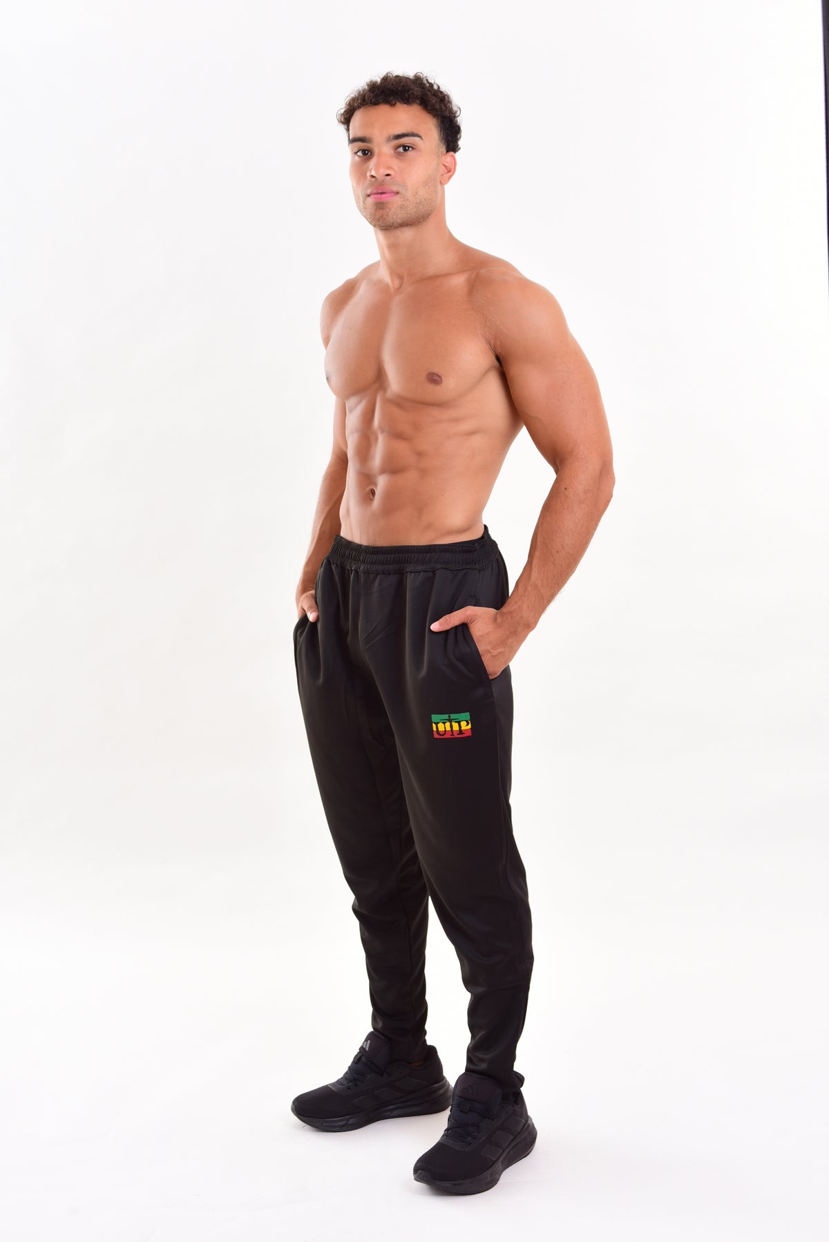 Red Gold Green Tracksuit Bottoms