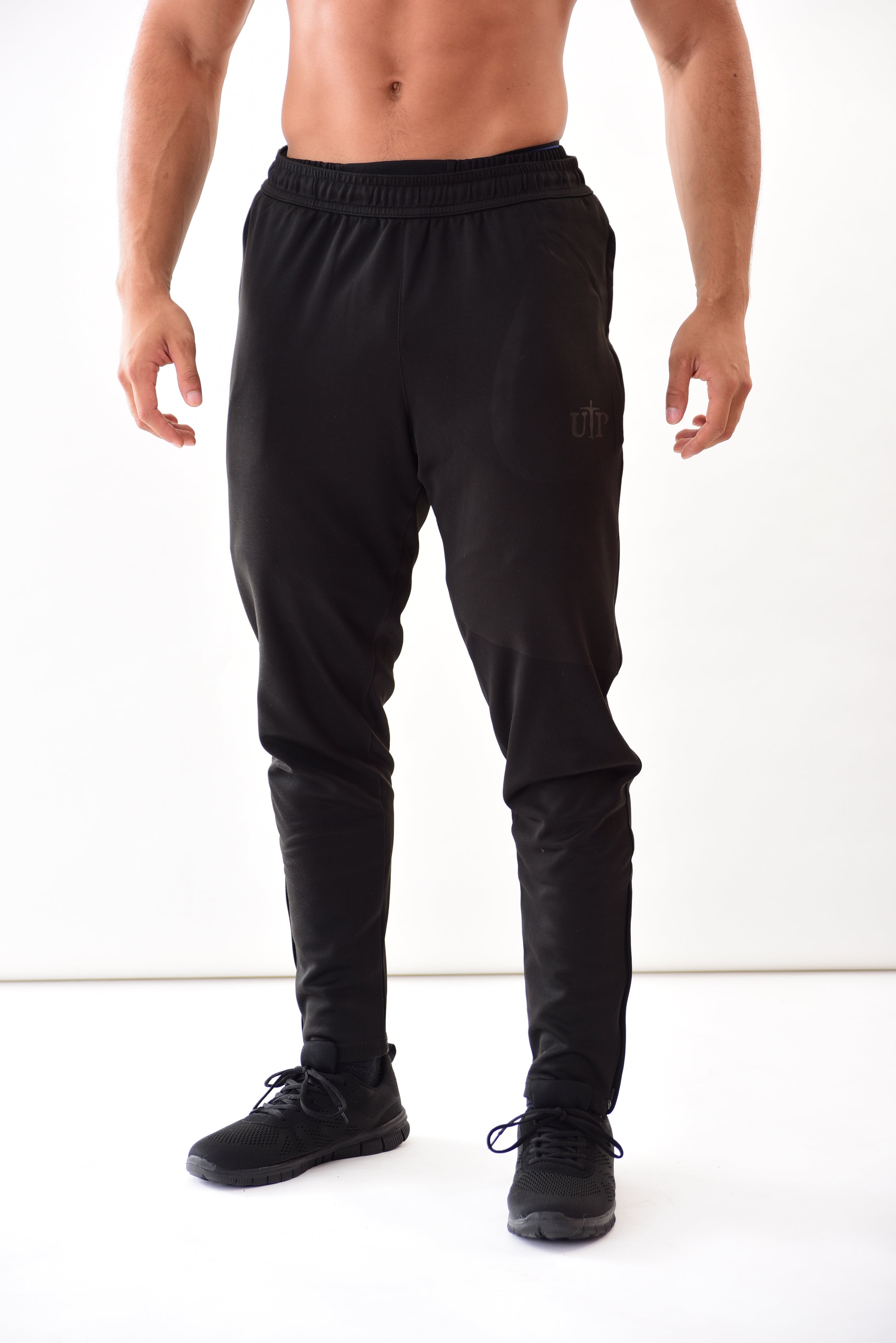 Just Black Mens Tracksuit Bottoms