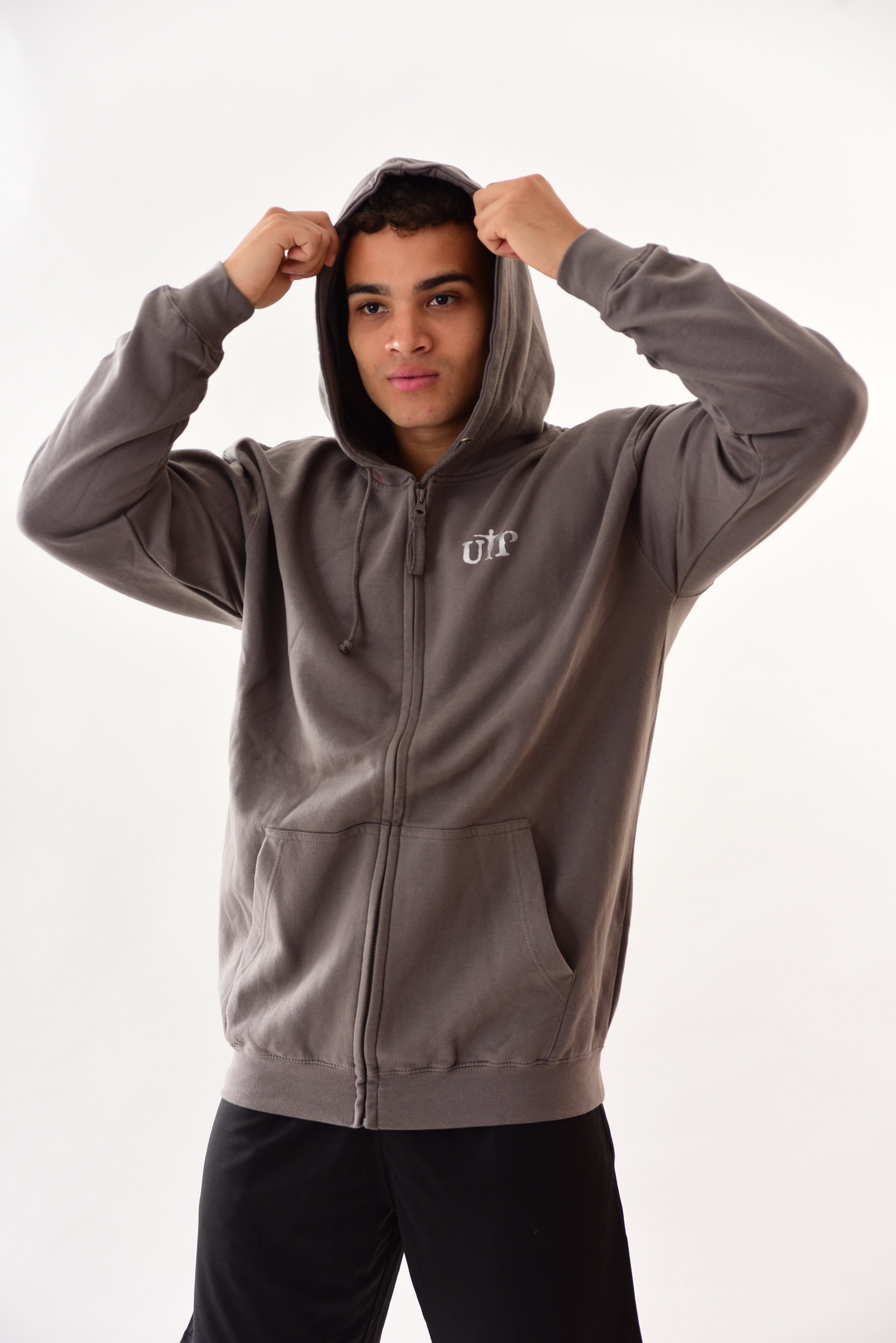 Zipped Mens Hoodie
