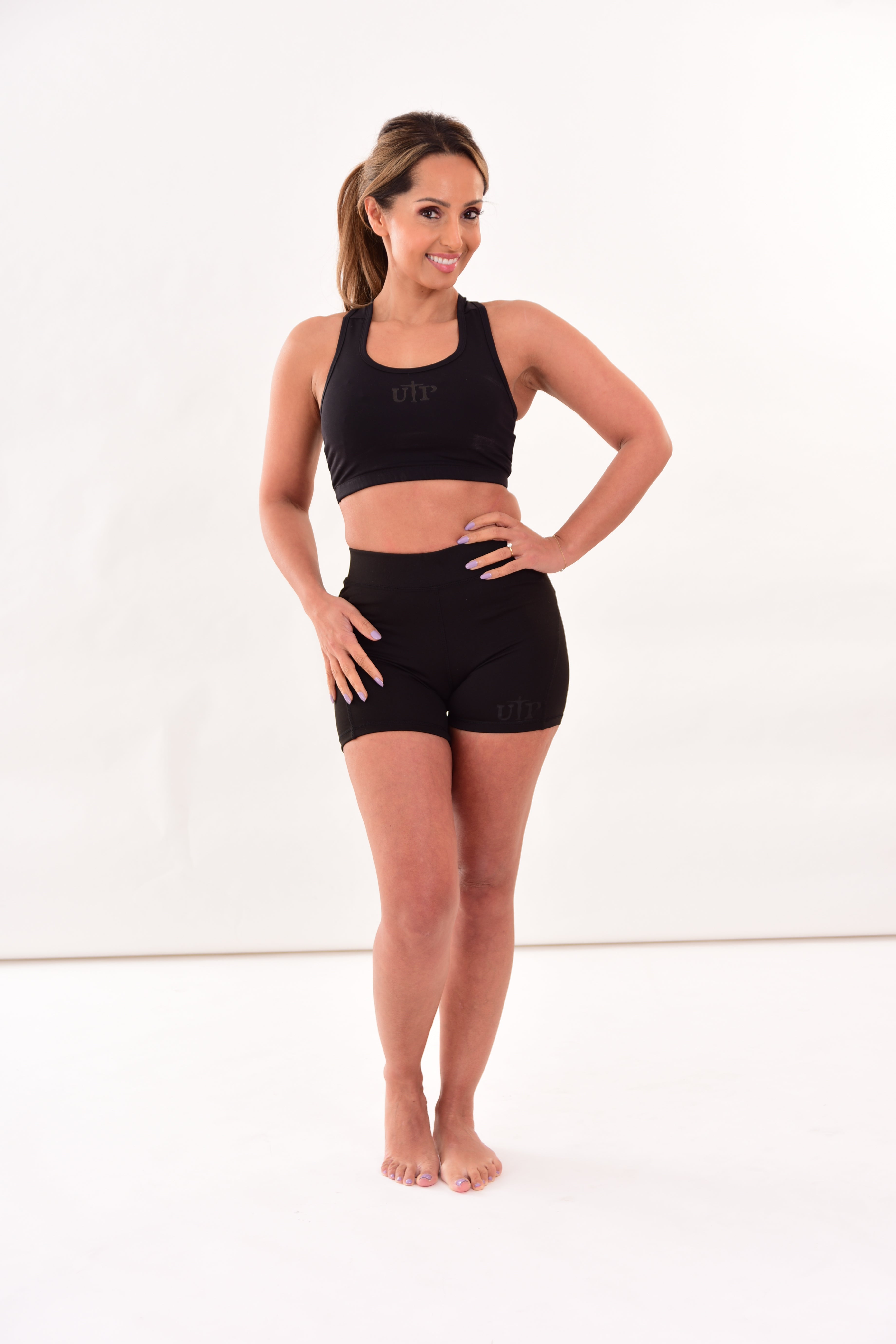 Just Black Womens Cropped Top