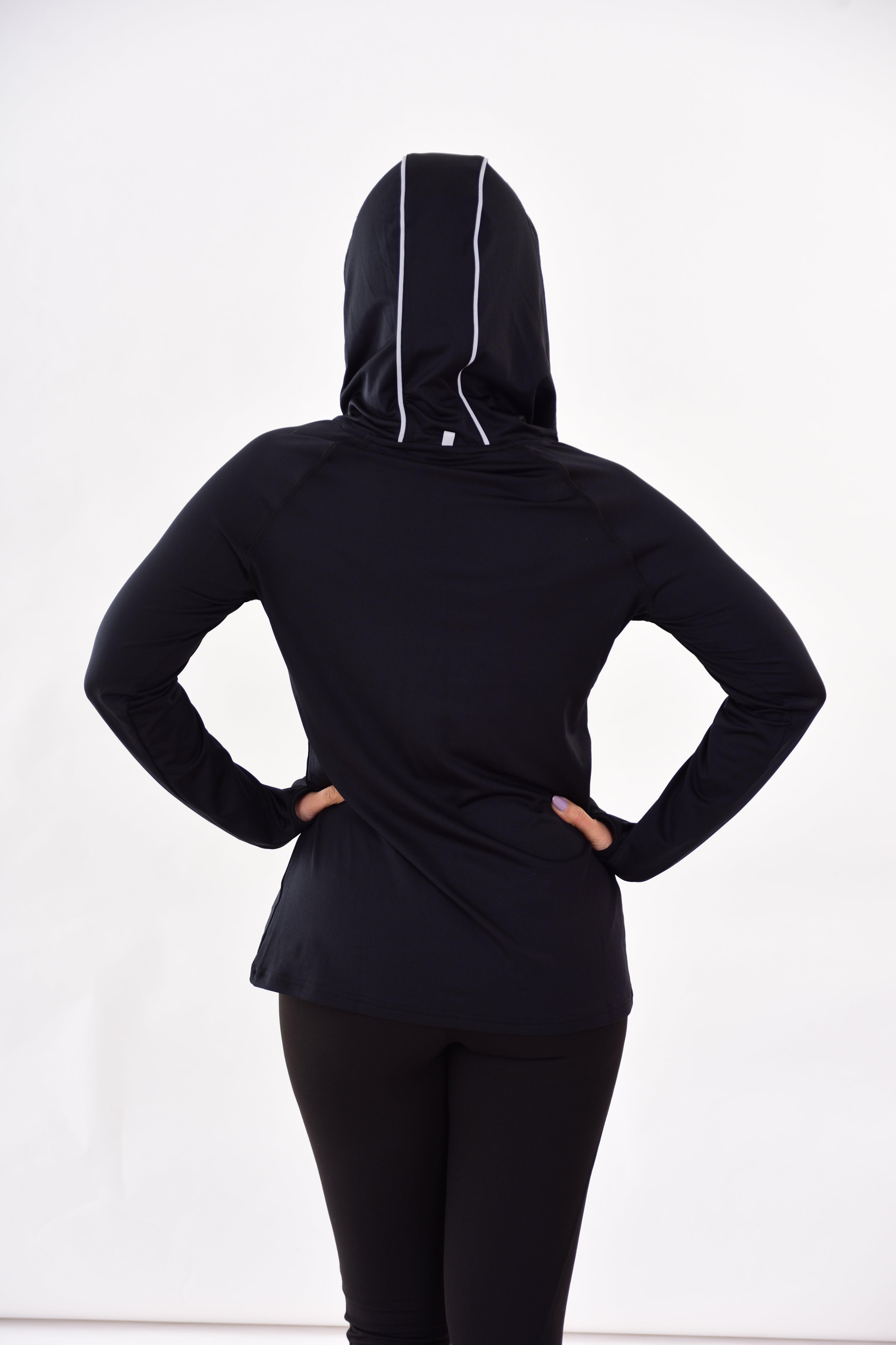 Just Black Womens Cowl Neck Top