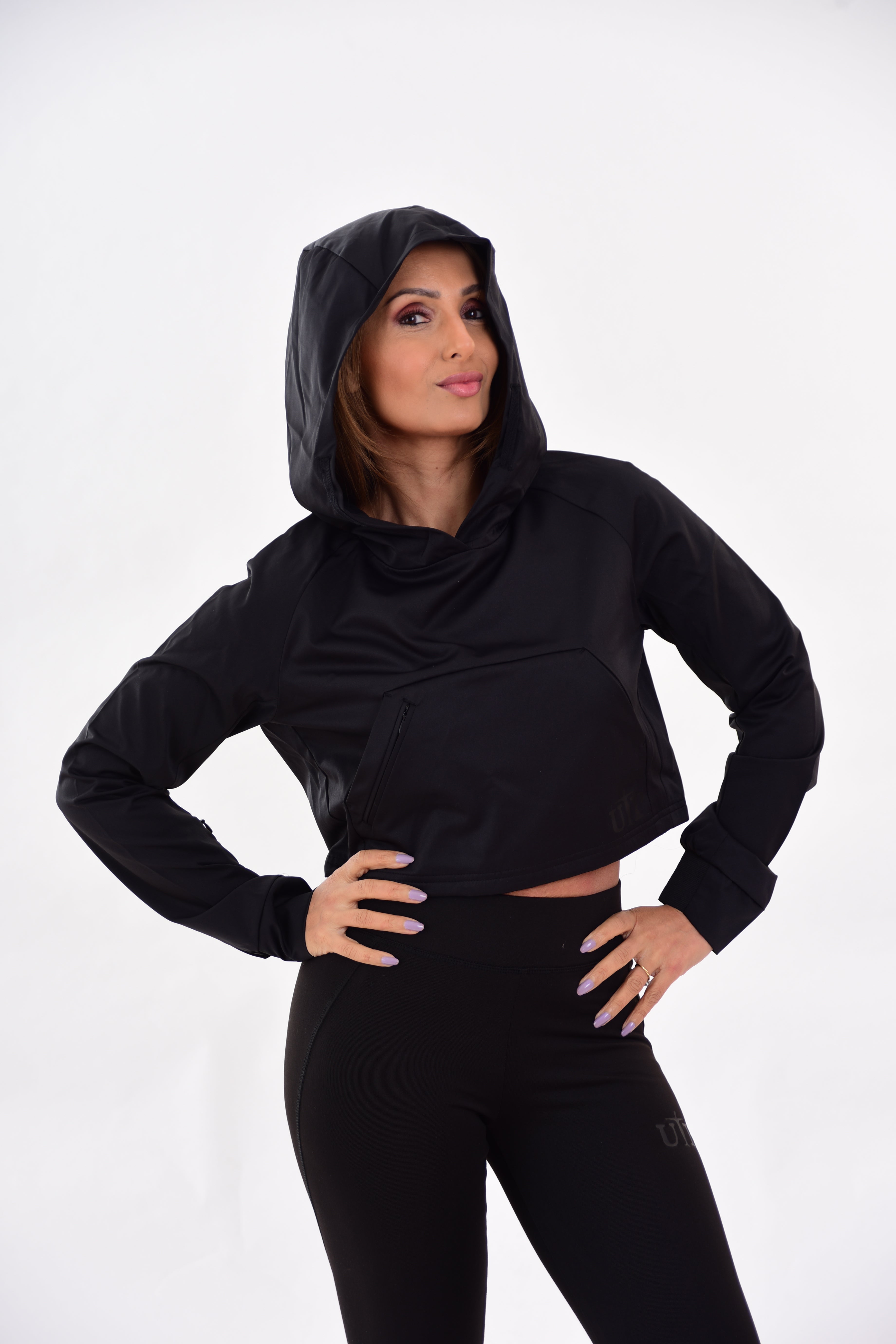 Just Black Womens Cropped Jacket