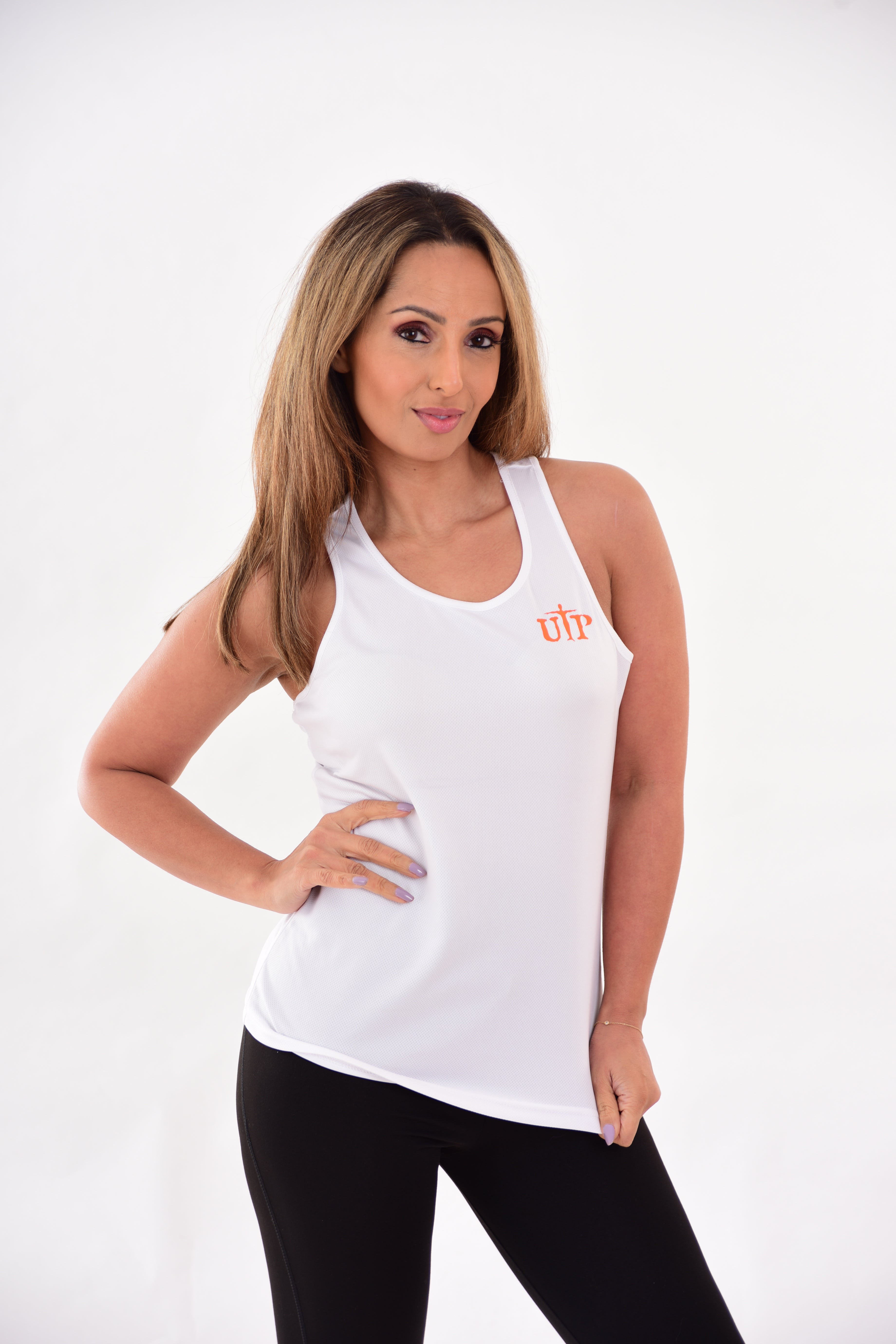 Womens Polyester Racerback Vest