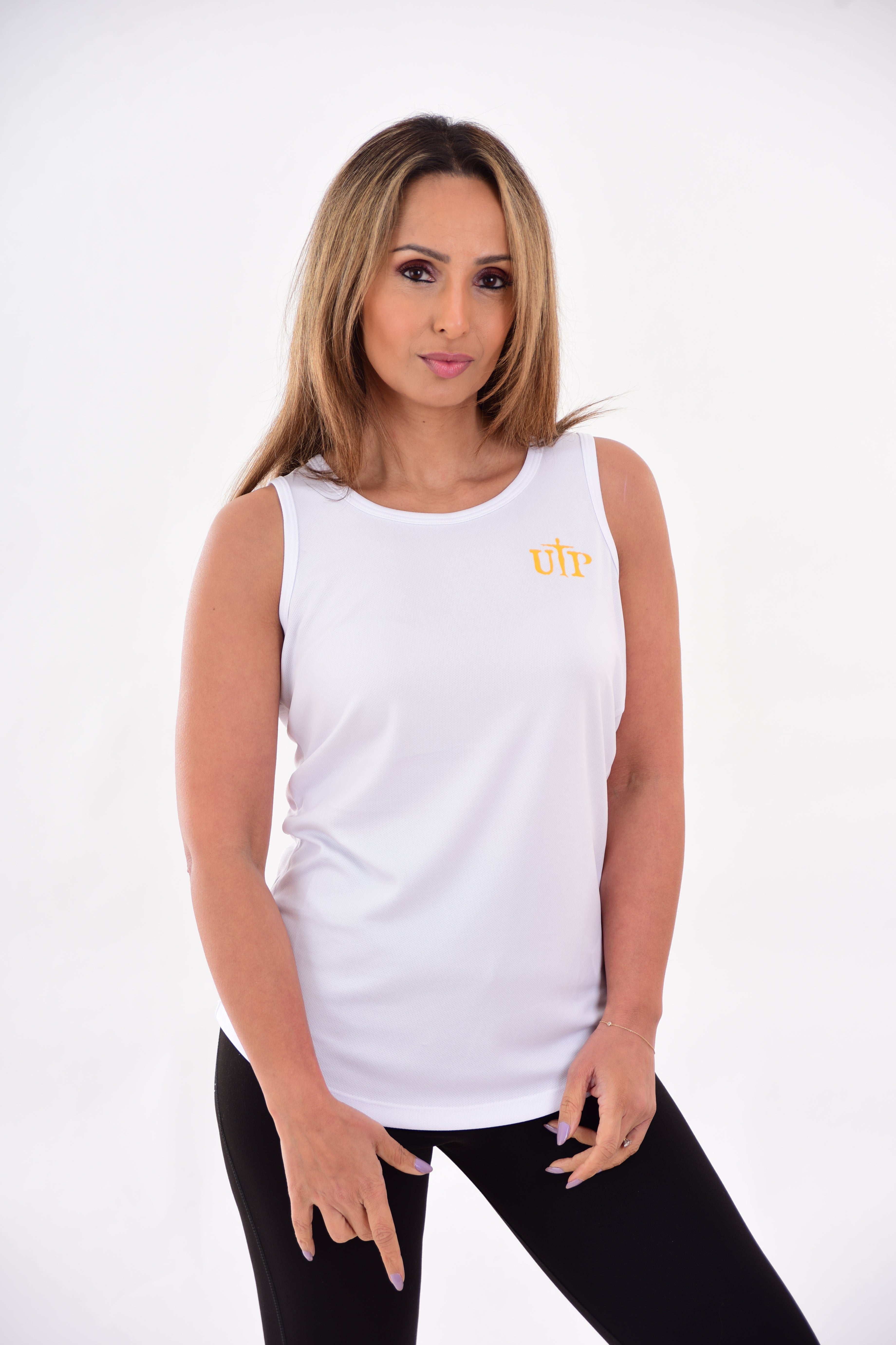 Womens Polyester Racerback Vest