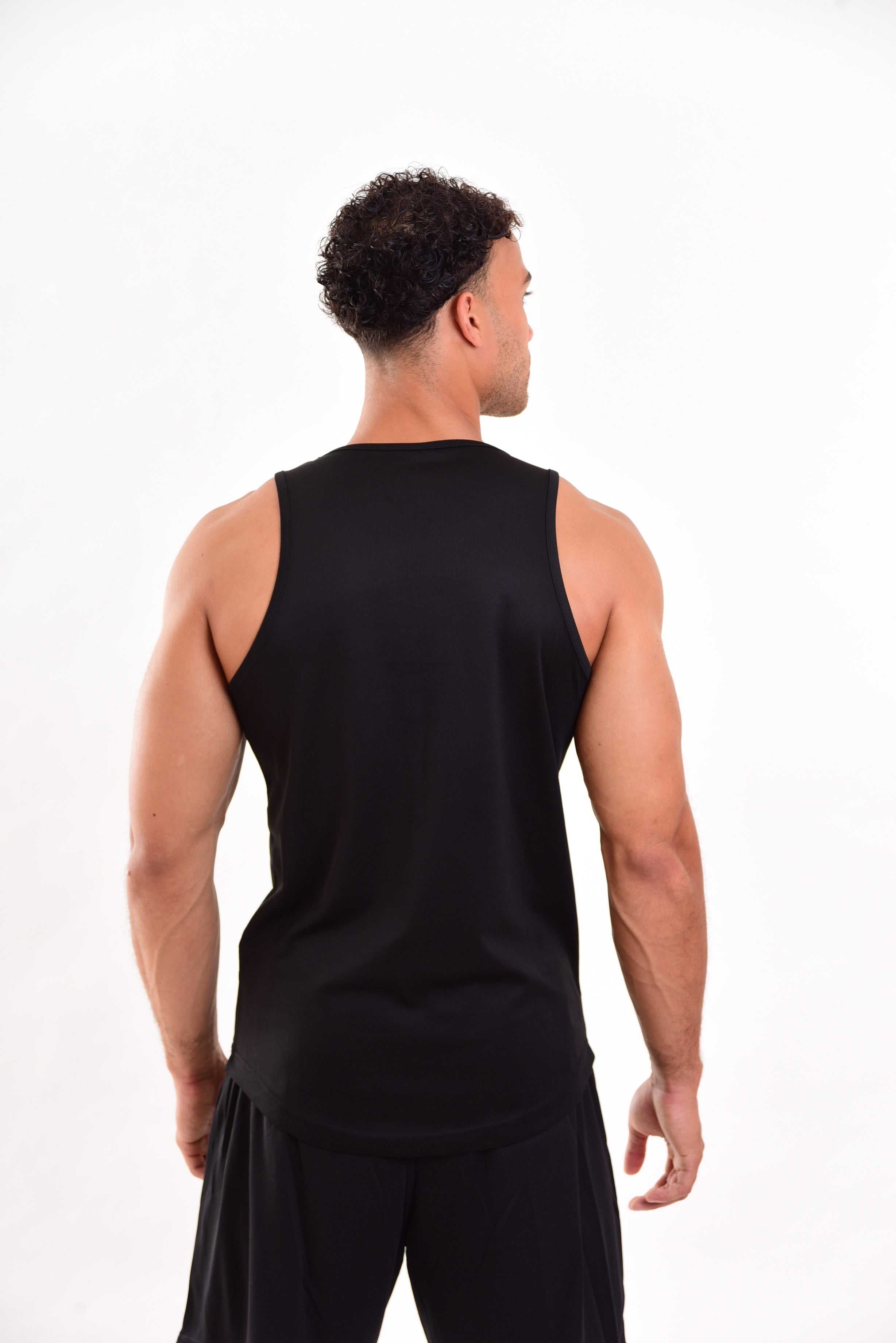 Just Black Mens Polyester Vest