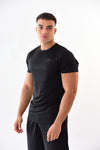 Just Black Mens Polyester T-Shirt