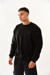 Just Black Mens Polyester/Cotton Sweatshirt