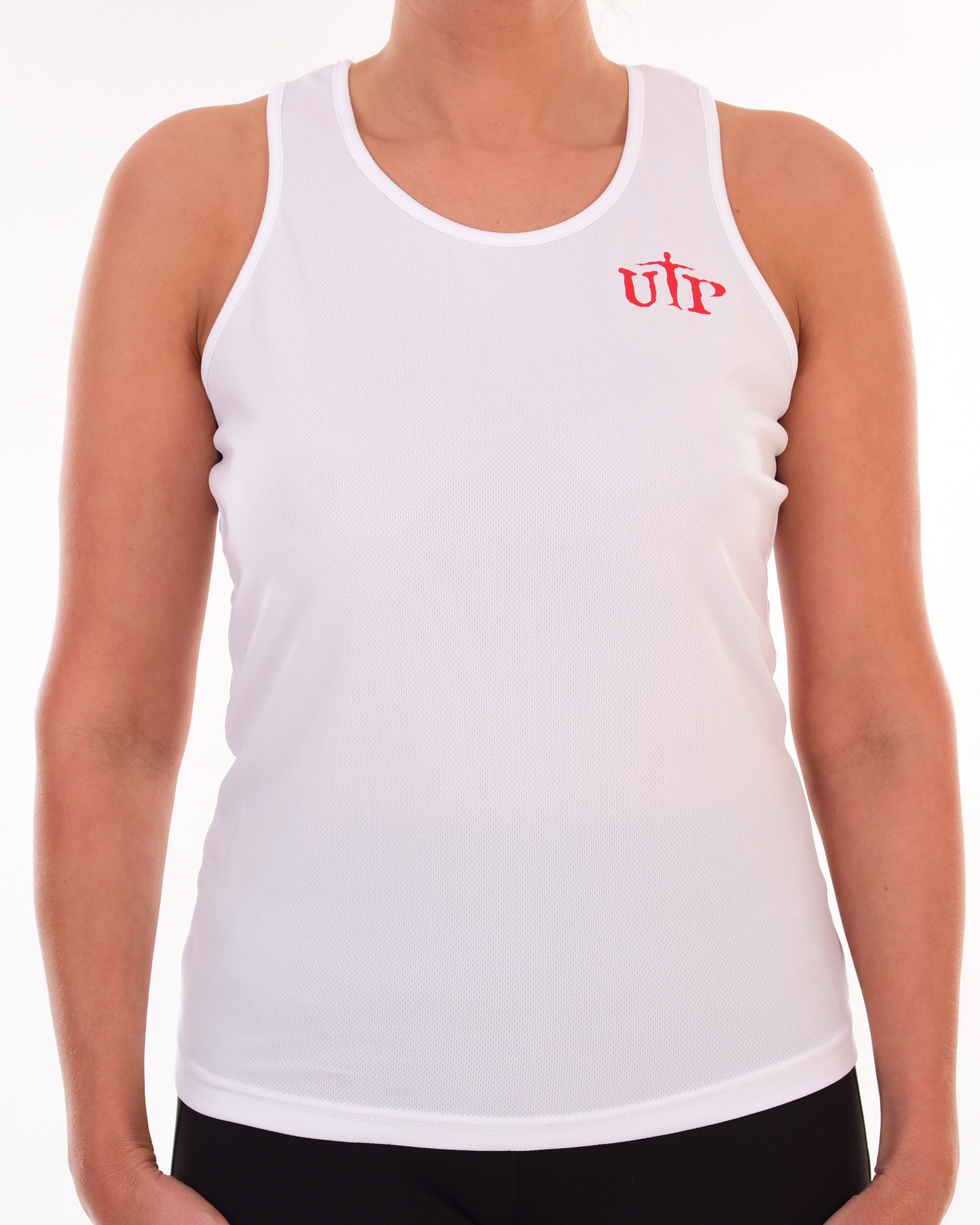 Womens Vests (White + Colour Combo)