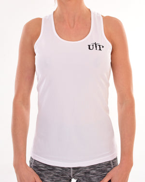 Womens Vests (White + Colour Combo)