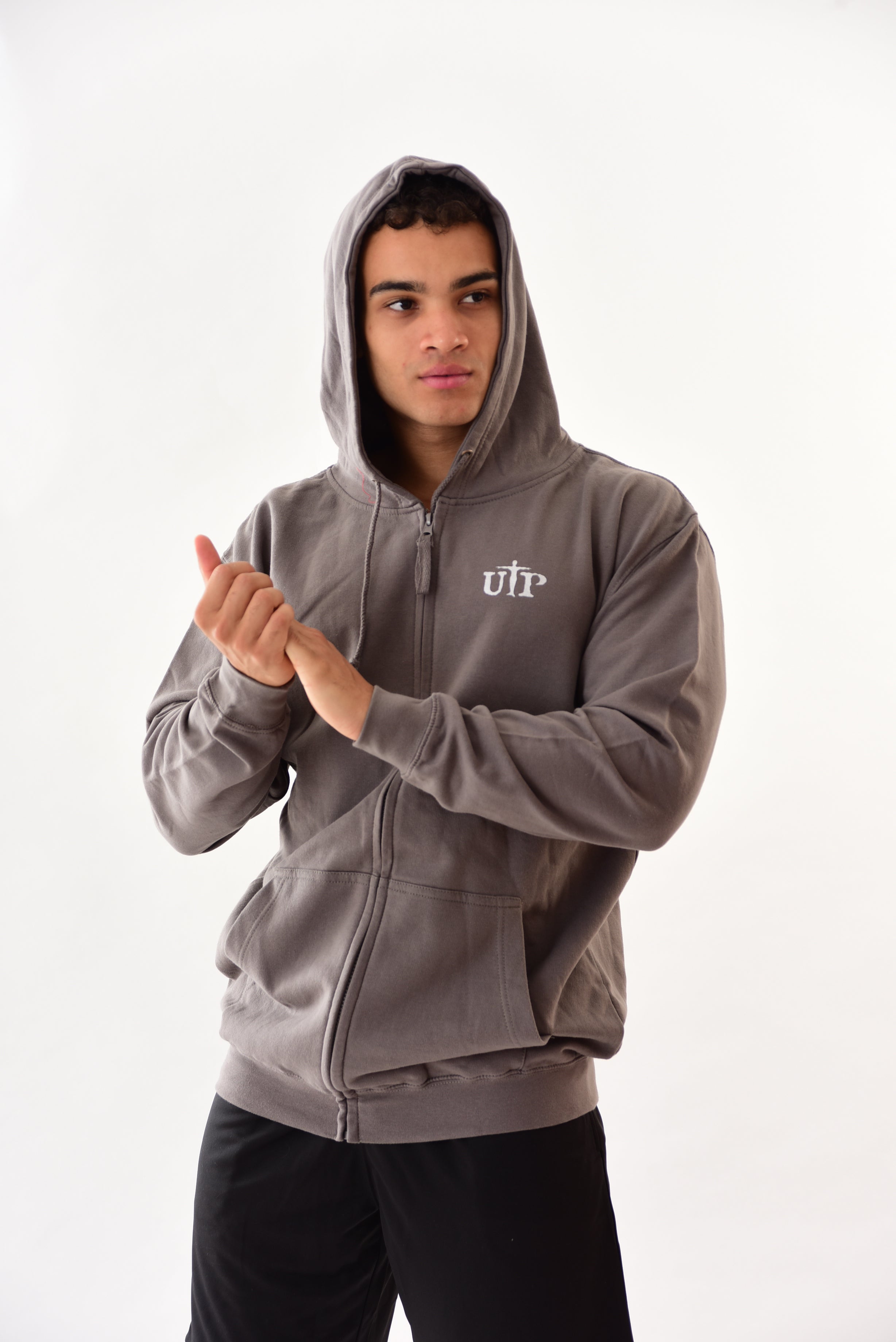 Zipped Mens Hoodie