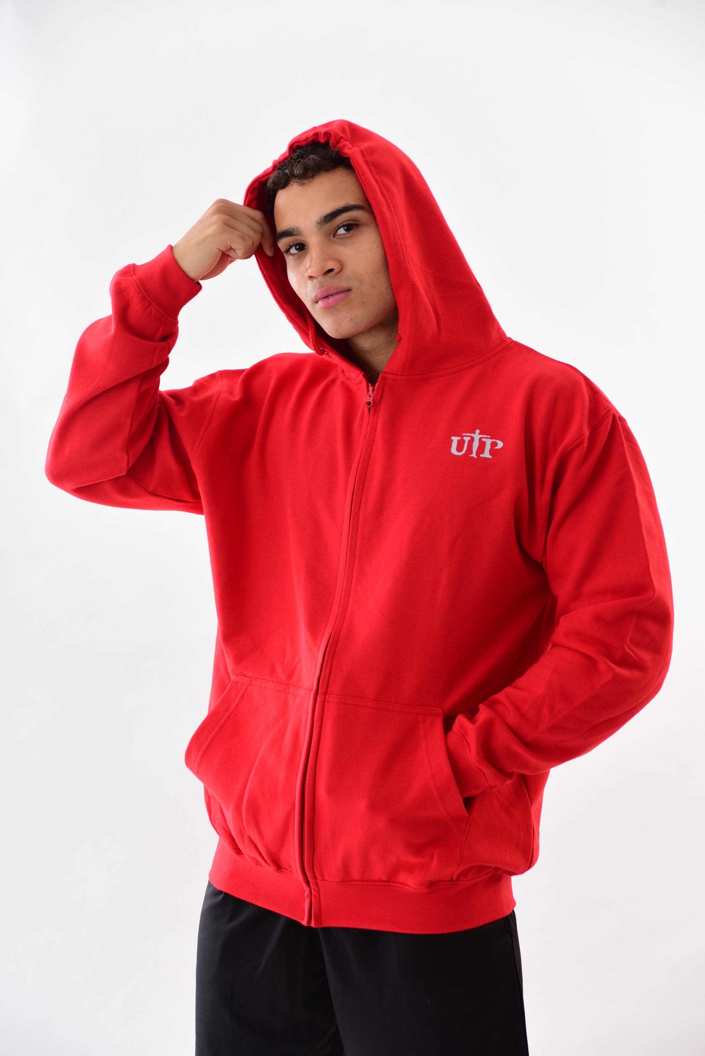 Zipped Mens Hoodie