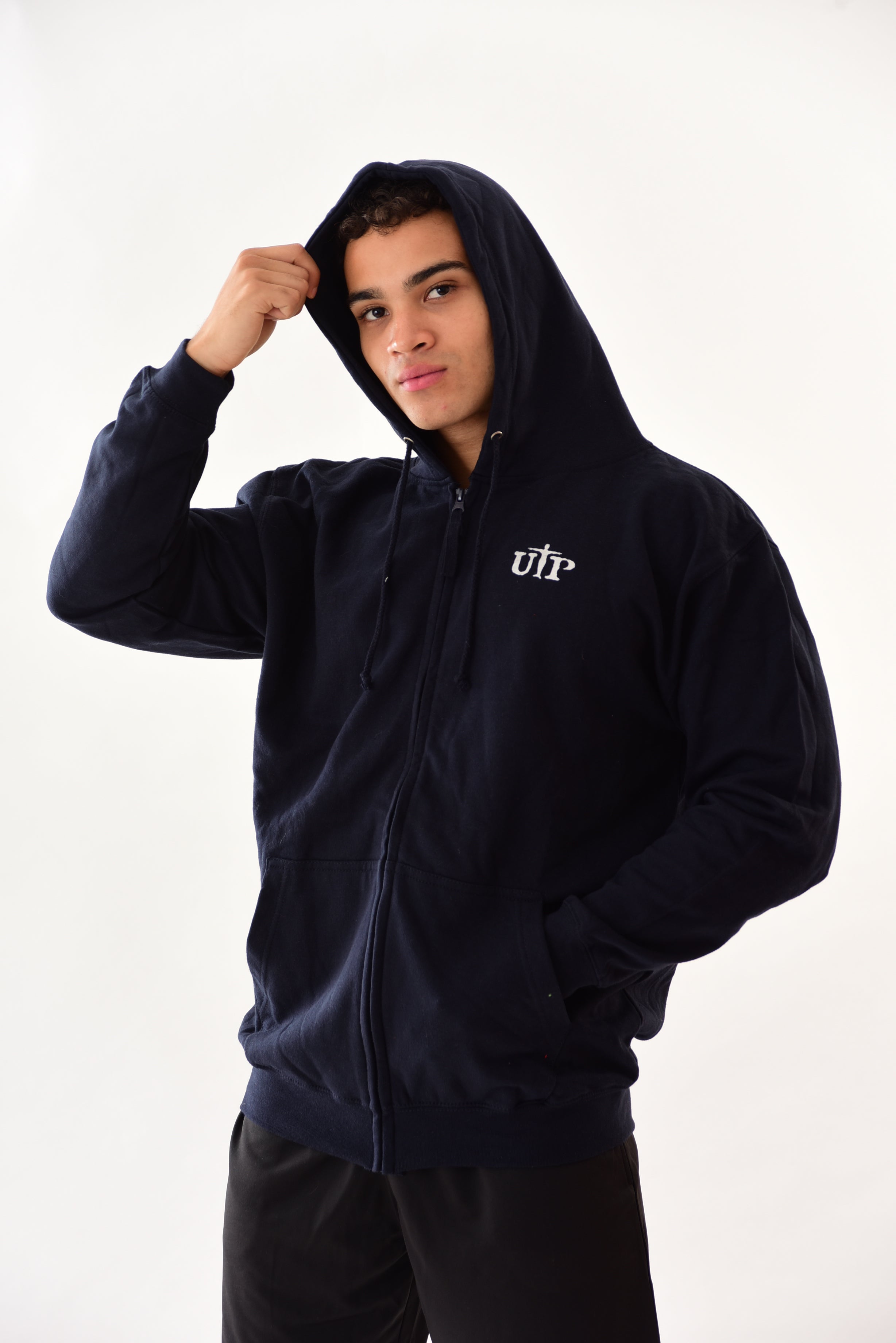 Zipped Mens Hoodie