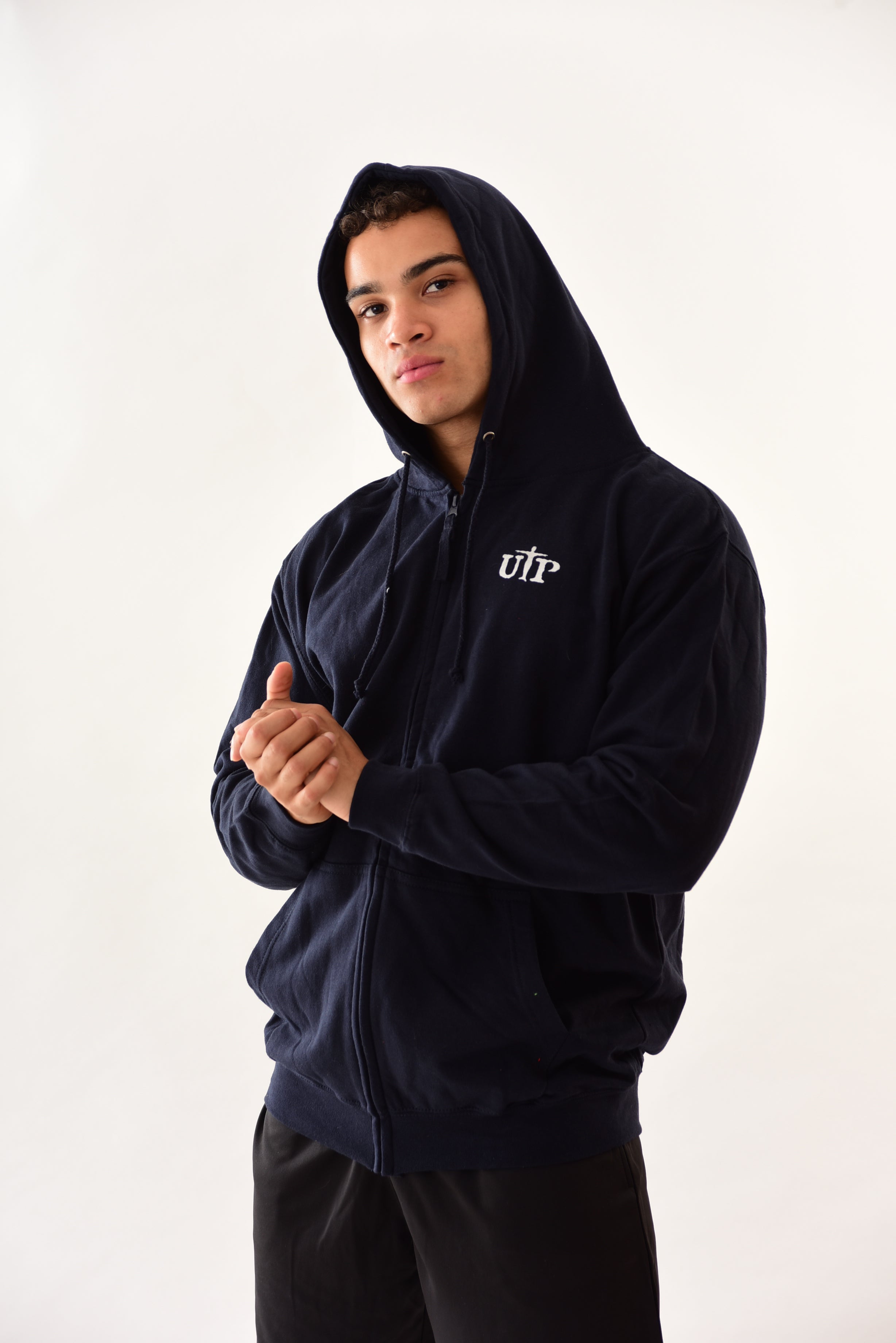 Zipped Mens Hoodie