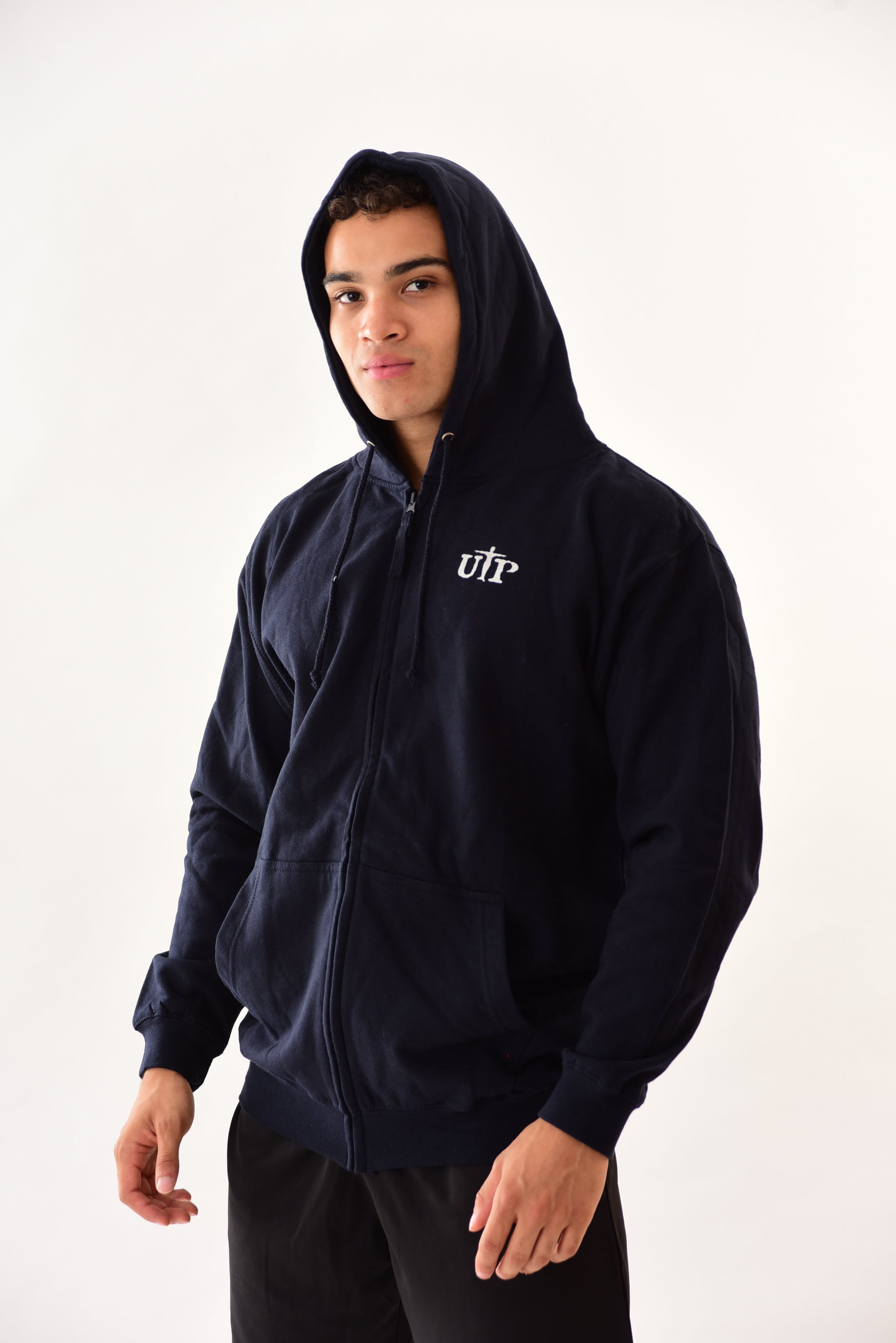 Zipped Mens Hoodie