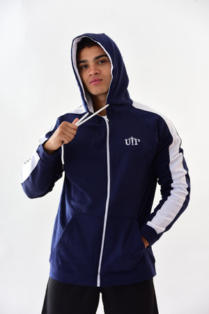 Zipped Mens Sports Hoodie