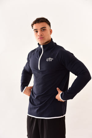 Mens 1/2 Zipped Sweatshirt