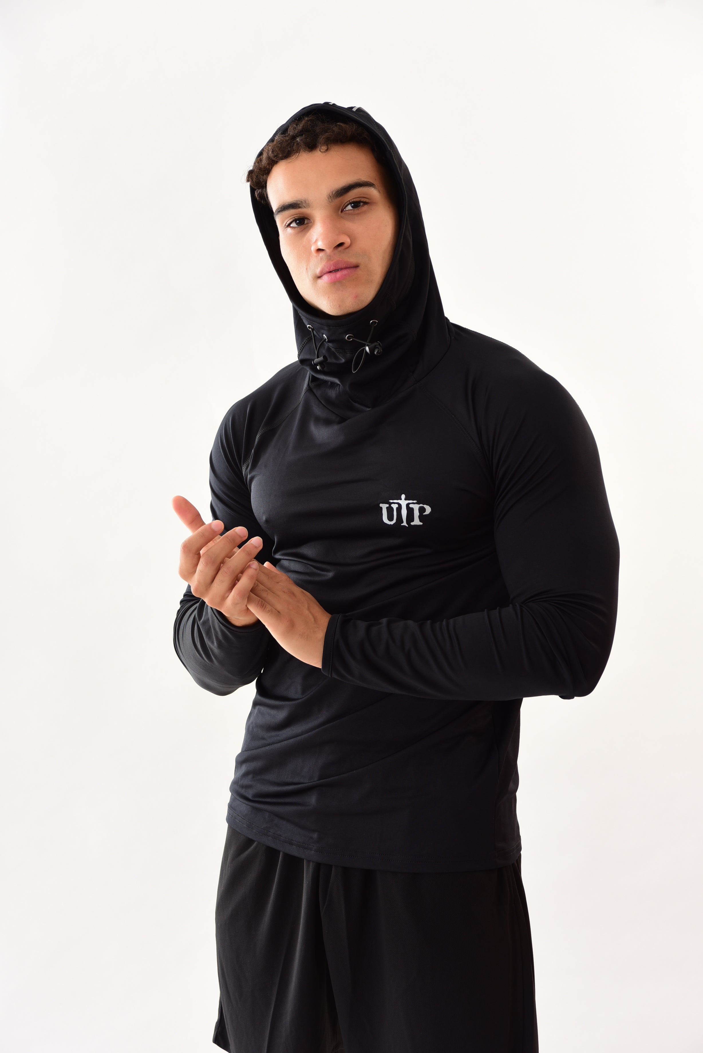 Mens Cowl Neck Top